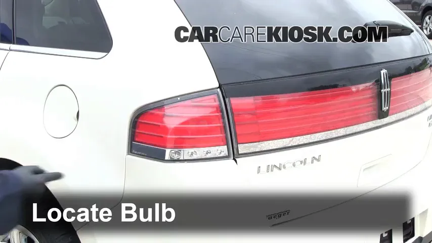 2007 Lincoln MKX 3.5L V6 Éclairage Feux de marche arrière (remplacer une ampoule)